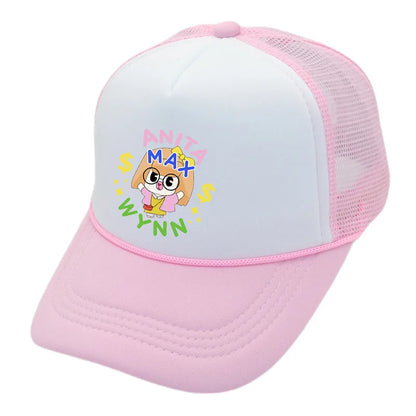 New Model WYNN Sponge Mesh Hat Drake Anita Max Vnn Printed Baseball Caps