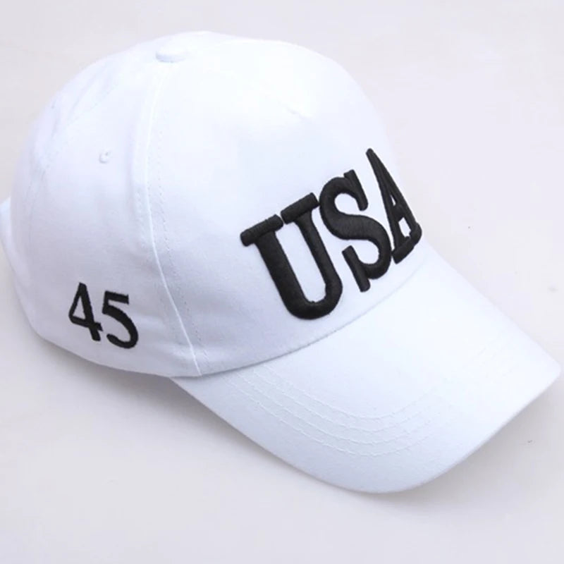 USA Flag Embroidered Baseball Caps, Men Women Outdoor Sports Event Casual Baseball Caps