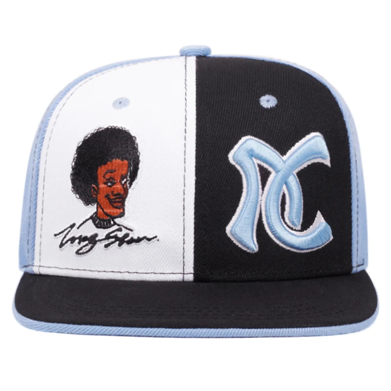Fashion Unisex Vintage Embroidery Hat Baseball Hat Straight Buckle Snapback Cap