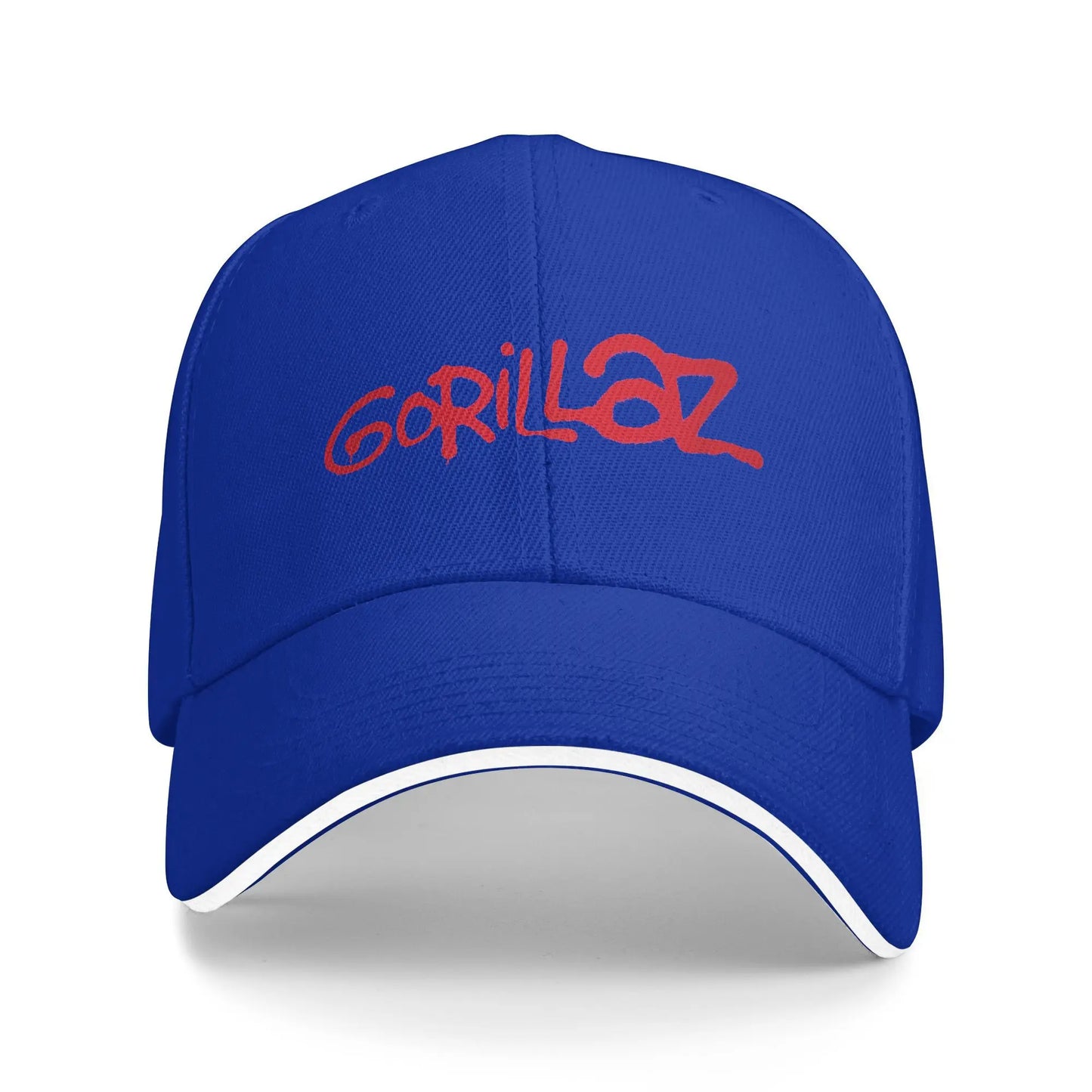 Paint Brush Red Logo Gorillazs Sun Baseball Cap