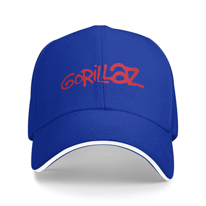 Paint Brush Red Logo Gorillazs Sun Baseball Cap