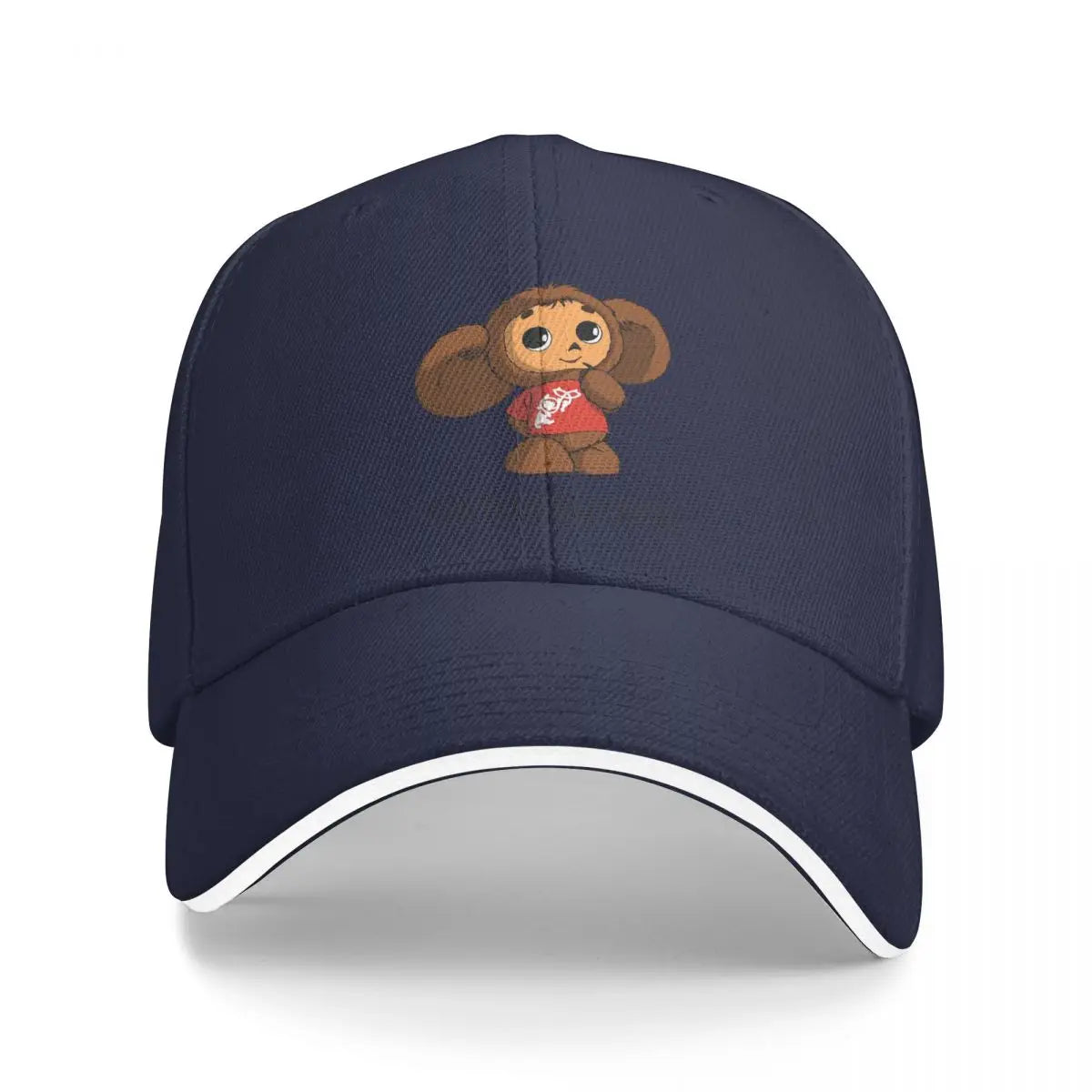 Thinking Cheburashka Baseball Cap