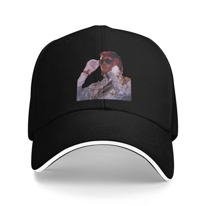 Unisex MJ King Of Pop Fan Art Sandwich Caps Baseball Cap