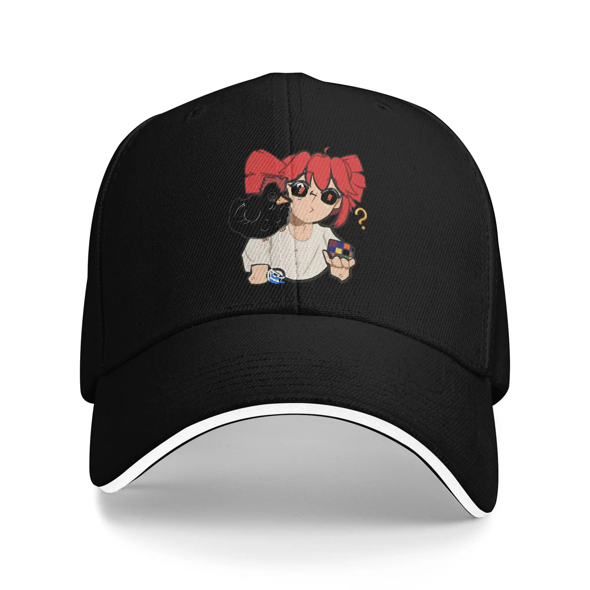 Kasane Teto Chicken Rubik Cube Baseball Cap