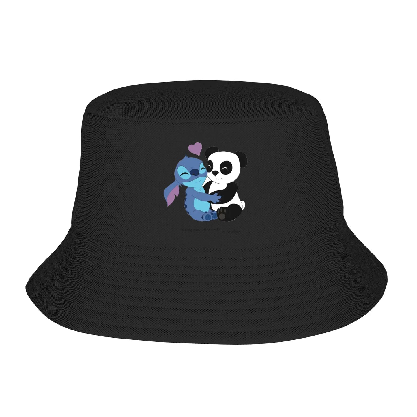 Stitch Panda Lilo Stitch Bucket Hats For Men Women