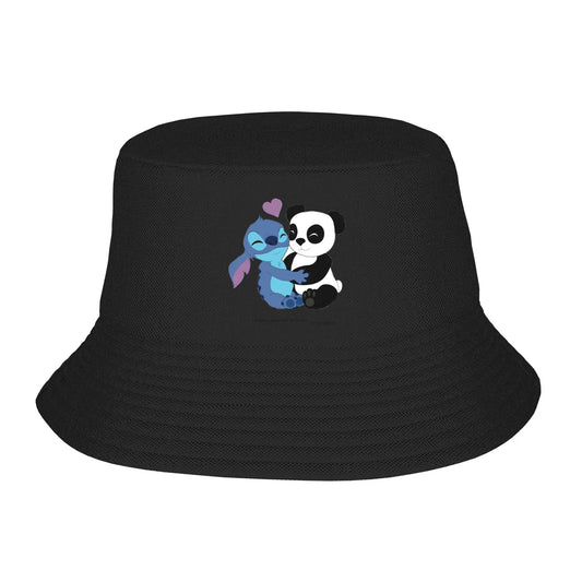 Stitch Panda Lilo Stitch Bucket Hats For Men Women
