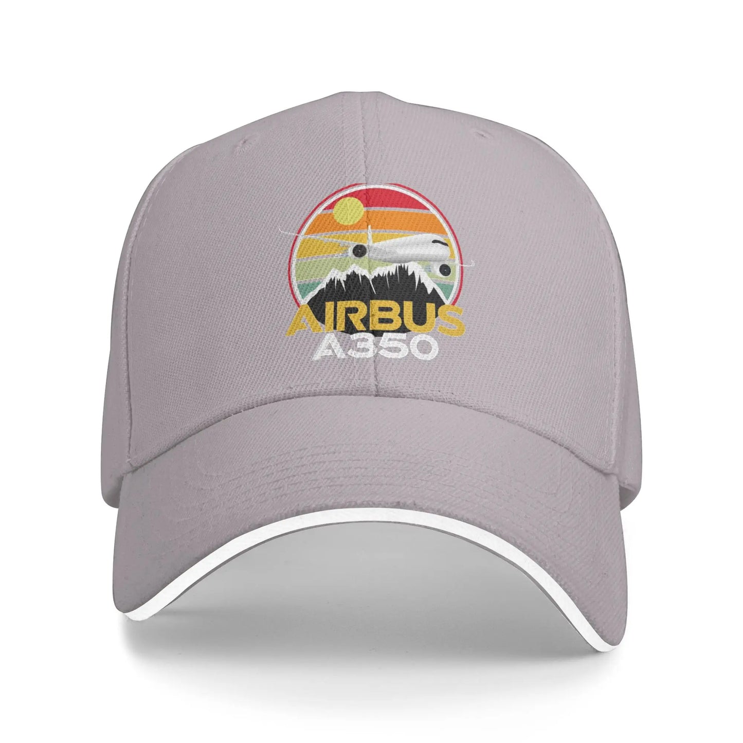 Airbus A350 Sunset Pilot Casual Baseball Cap