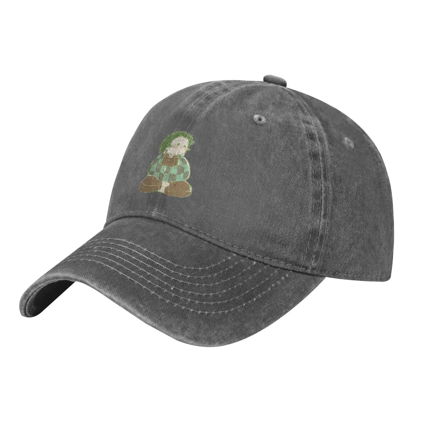Vintage Demon Slayer Baseball Caps Anime Tanjiro Kamado