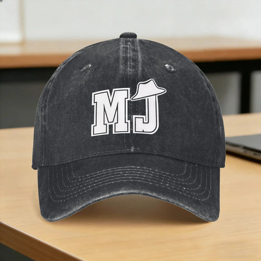 Baseball Cap King of Pop M-Michael J-Jackson