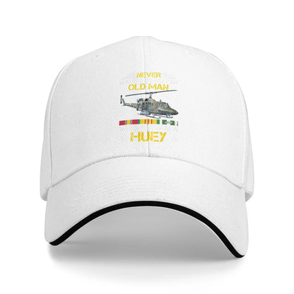 Vietnam Veteran Vet Uh1 Huey Helicopter Baseball Cap