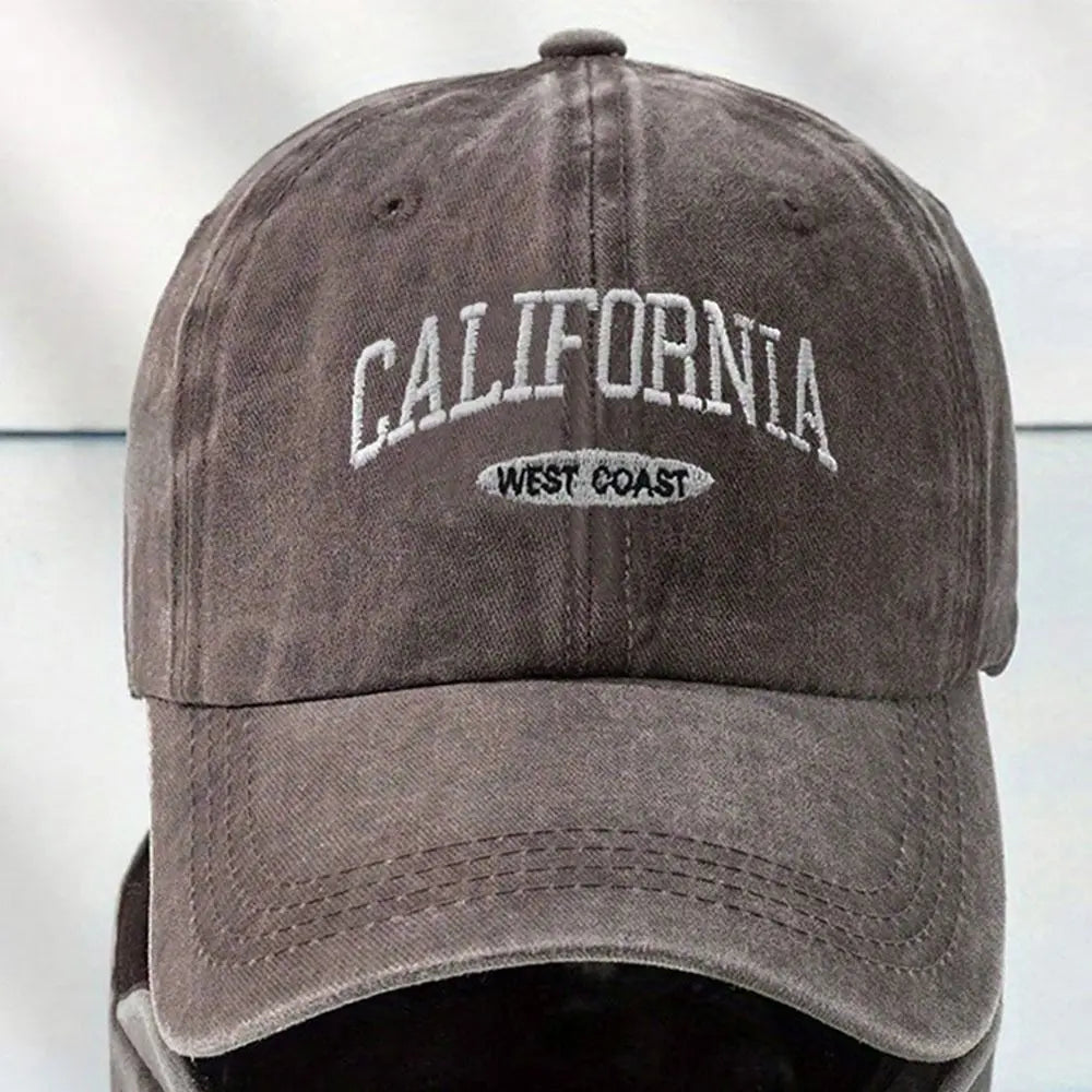 "California West Coast" Embroidered Baseball Cap
