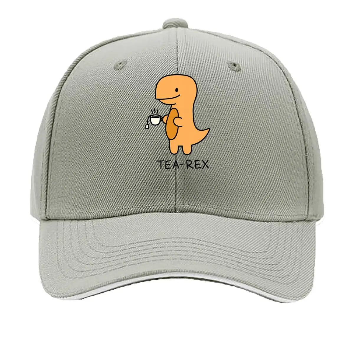 Tea Rex Dinosaur Tea Time Baseball Cap