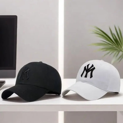 Trendy Embroidered Letter Baseball Cap Korean Fashion For Women Men