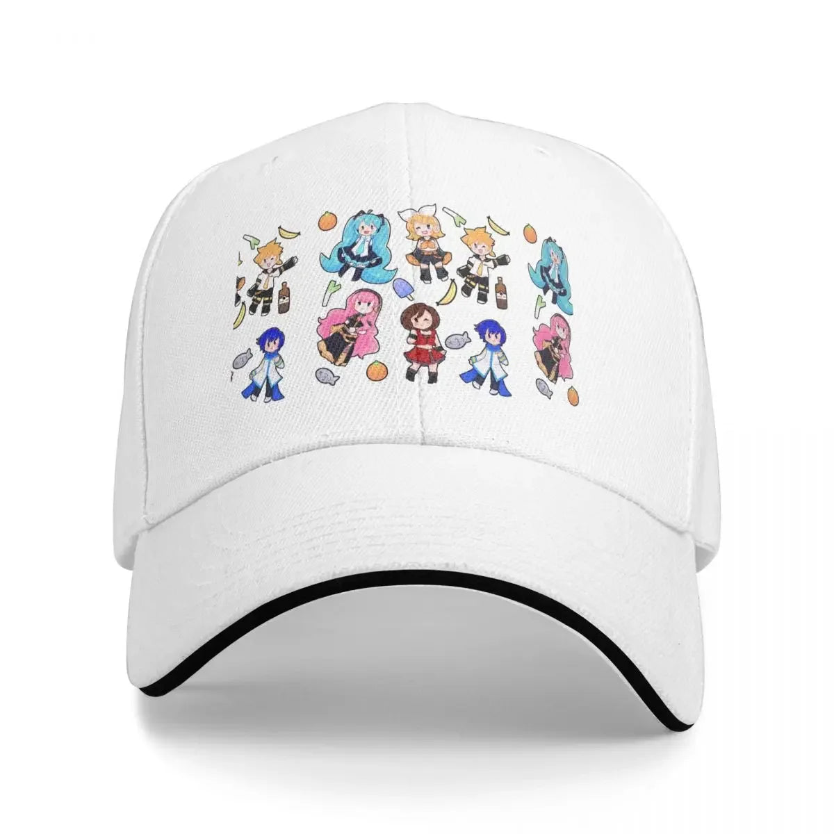 Unisex Baseball Hats Vocaloid Chibi Chaos! Miku