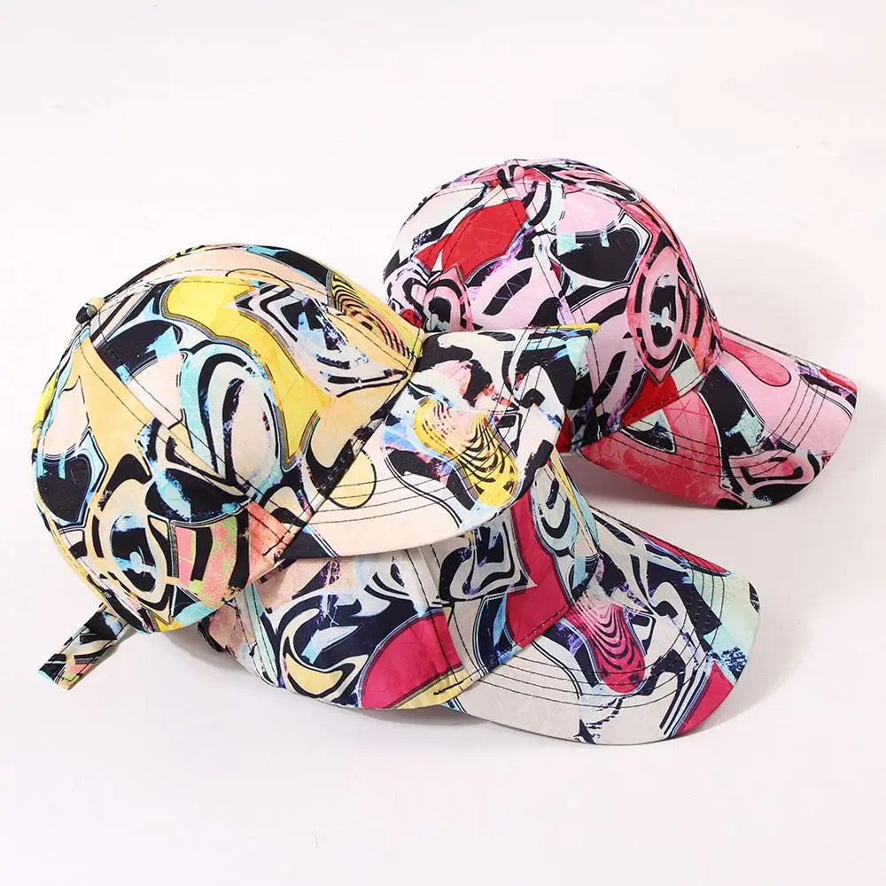 Spring Summer Hat Graffiti Baseball Cap