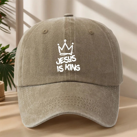 Crown Patterned Baseball Cap