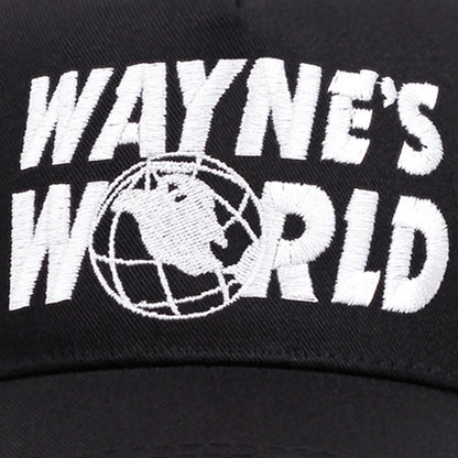 Wayne's World Letter Embroidery Baseball Caps
