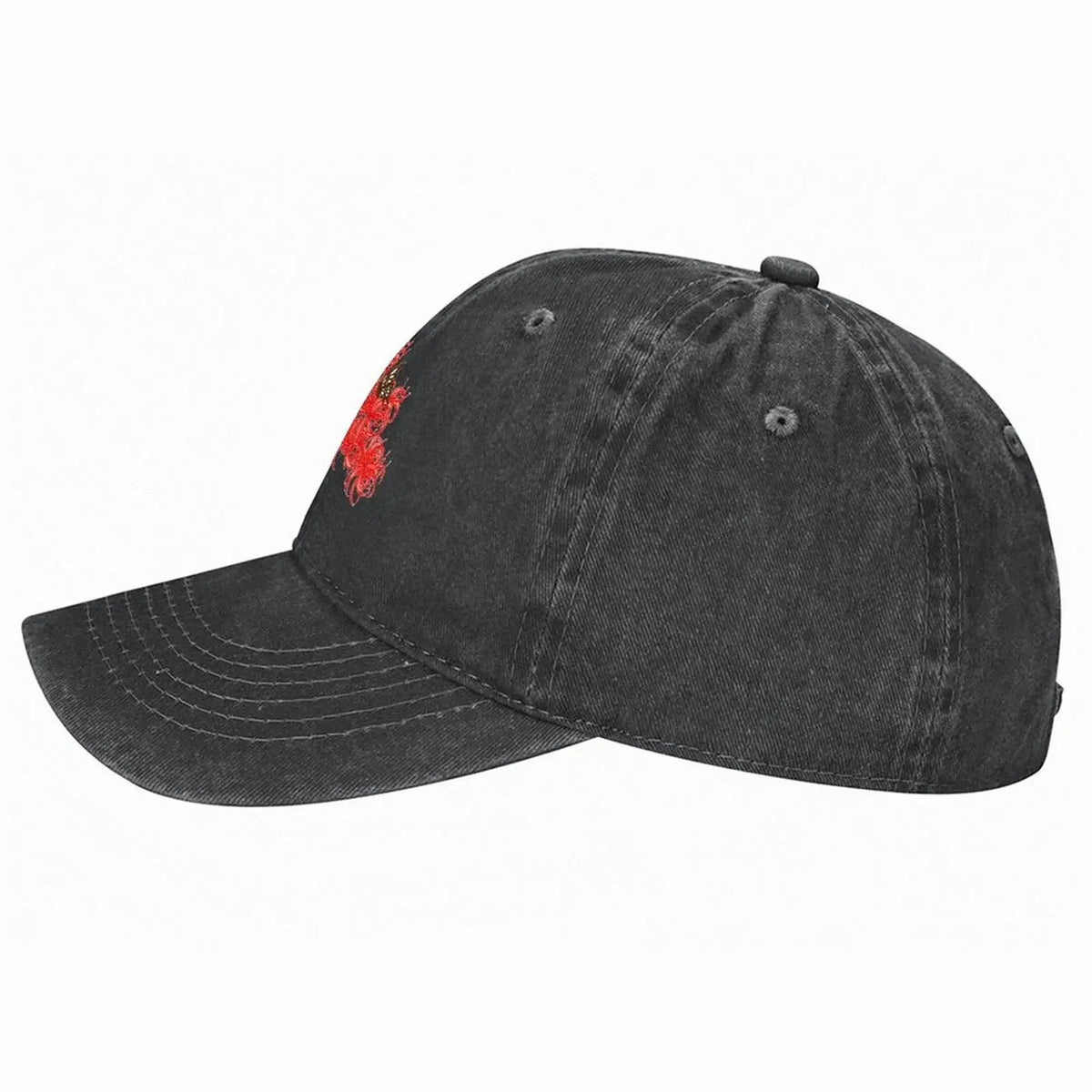New Red Spider Lily Baseball Cap