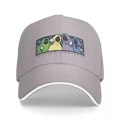 SHADOW WIZARD MONEY GANG Pixel Art Cap Fashion Casual Baseball Caps