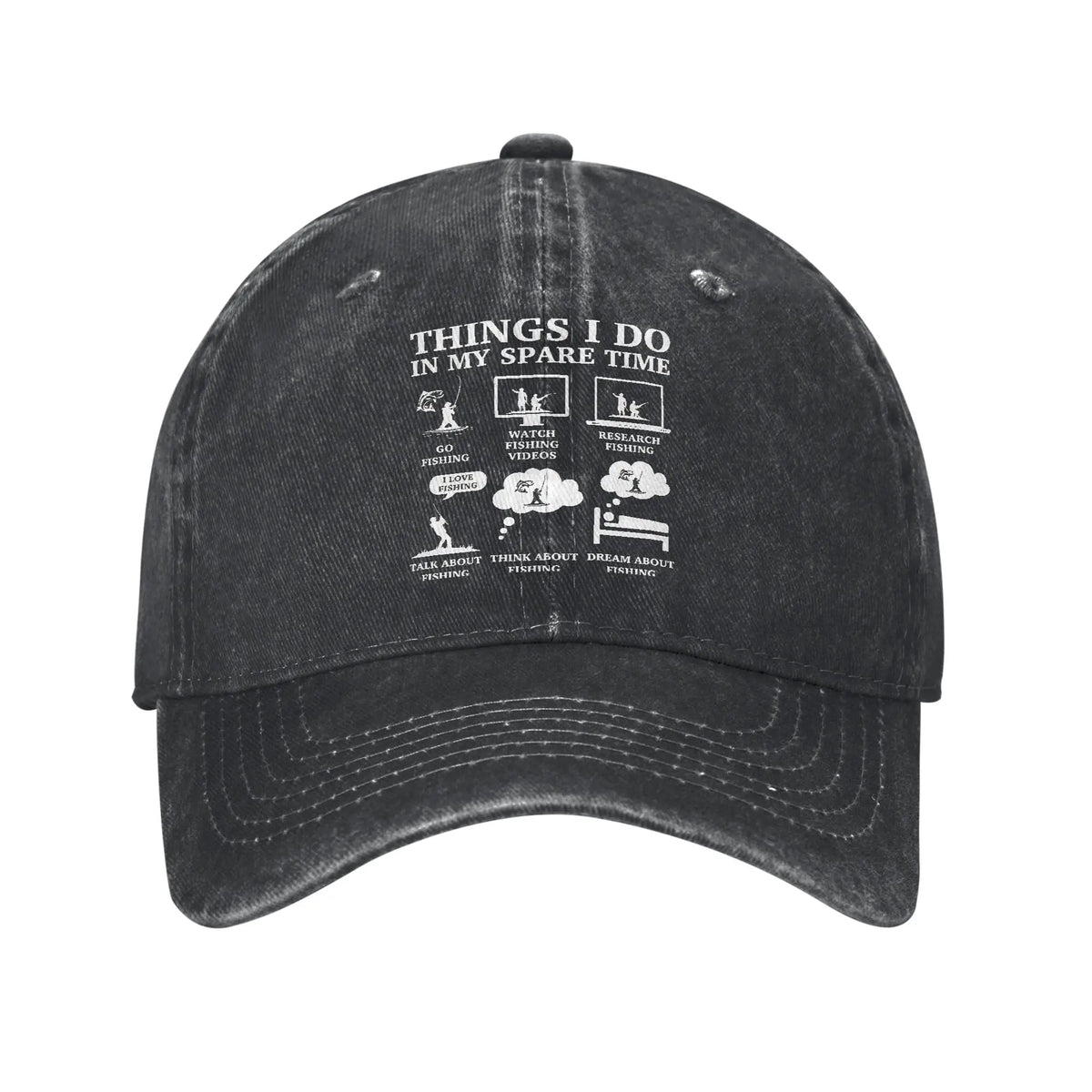 Things I Do in My Spare Time Chicken Lover Baseball Cap