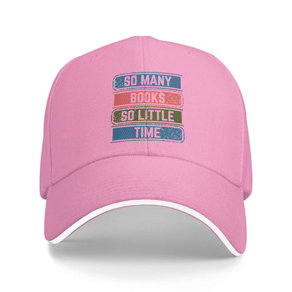 So Many Books So Little Time Baseball Cap