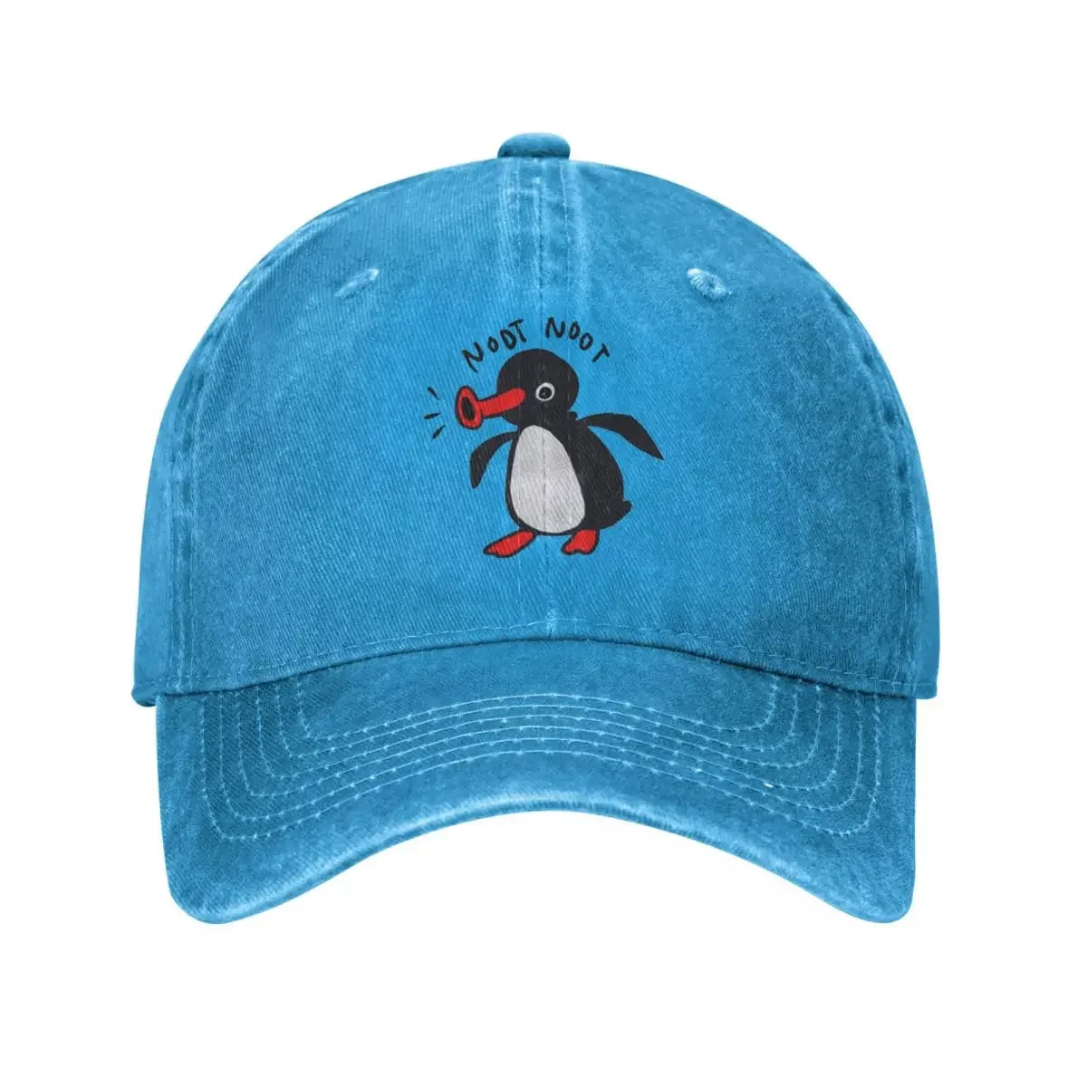 Noot Noot Pingu Retro Funny Baseball Cap For Men Women