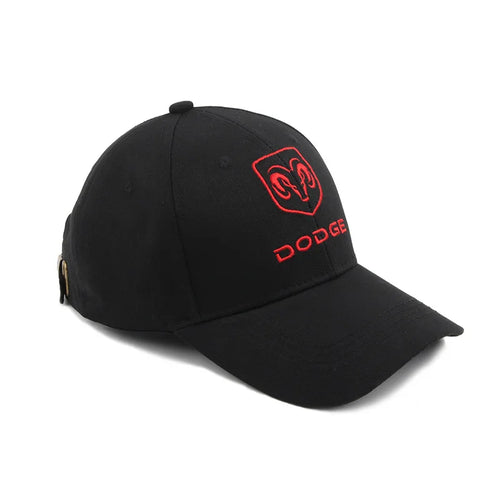 Creative Car Baseball Cap Cotton Embroidered Snapback Suitable For Dodge Logo