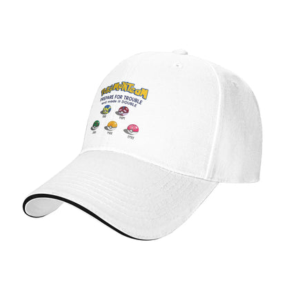 Baseball Cap Pokémon Team