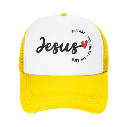 Jesus Is The Way The Truth Baseball Cap