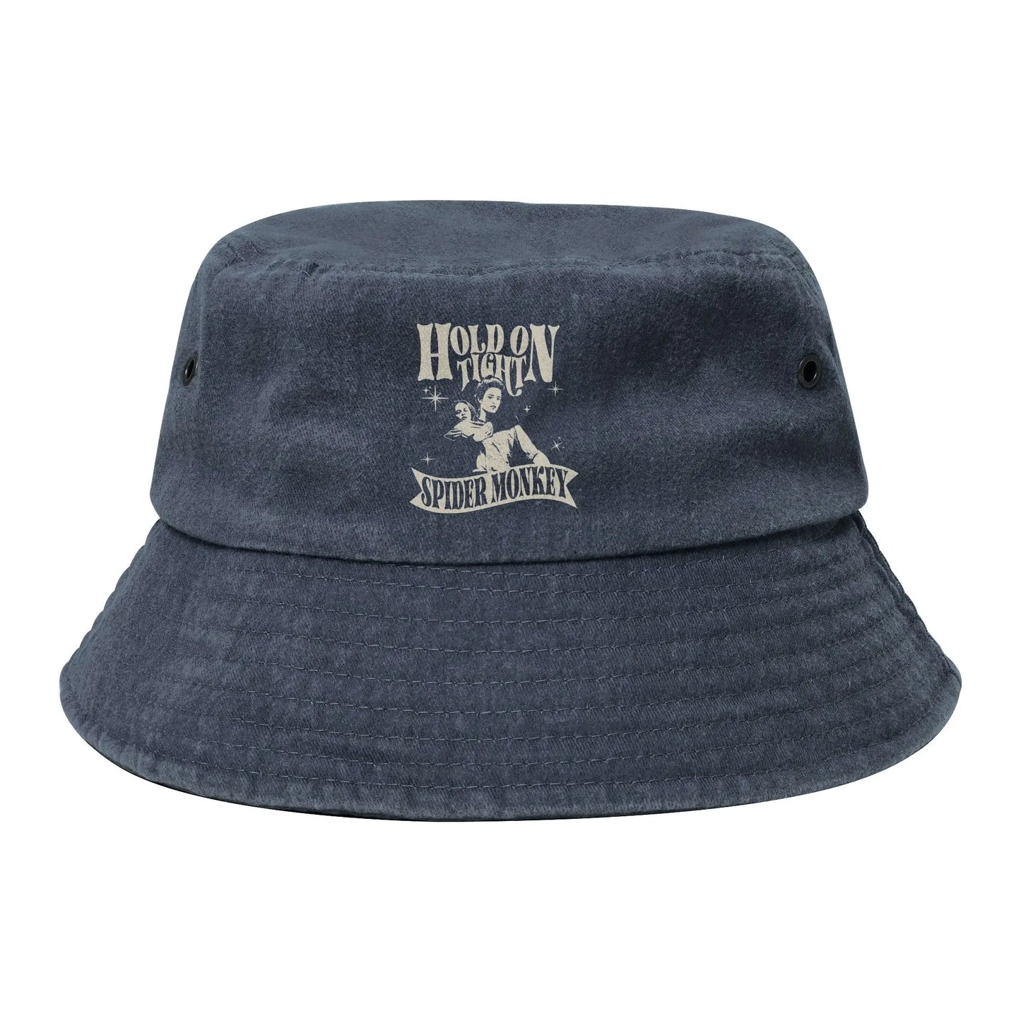 Bucket Hats Hold On Tight Spider Monkey