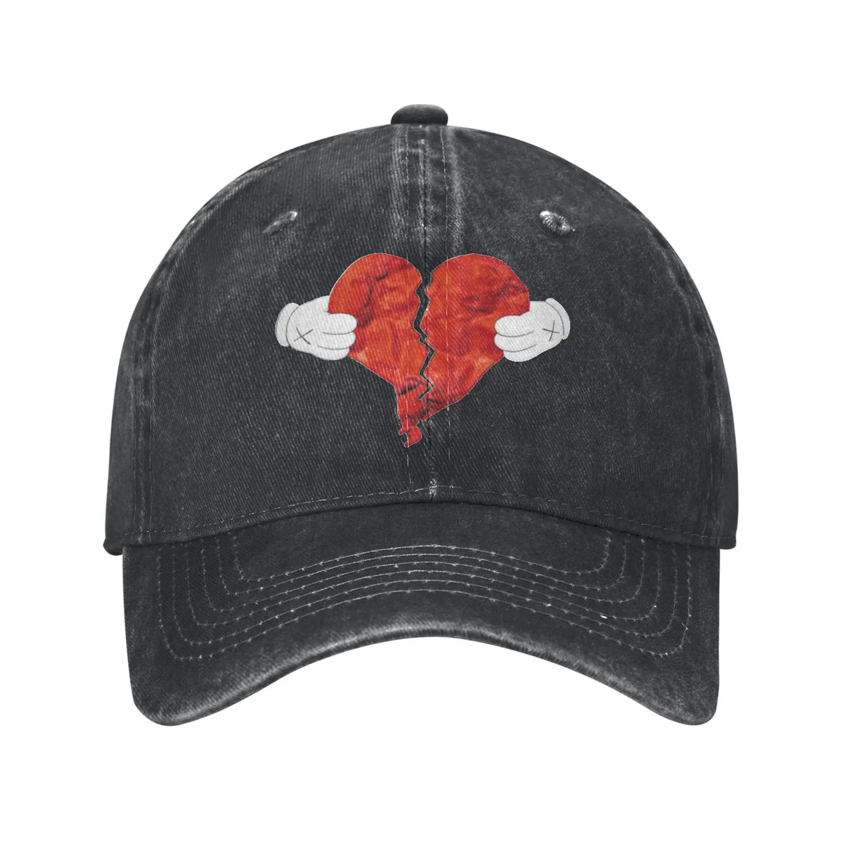 Graduation Bear Rapper Baseball Caps