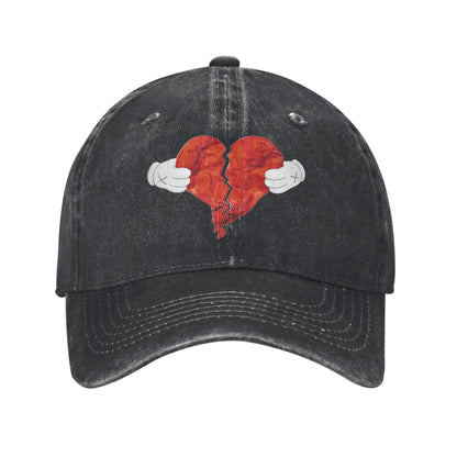 Graduation Bear Rapper Baseball Caps