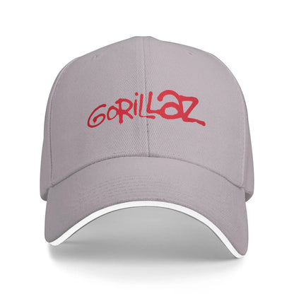 Paint Brush Red Logo Gorillazs Sun Baseball Cap