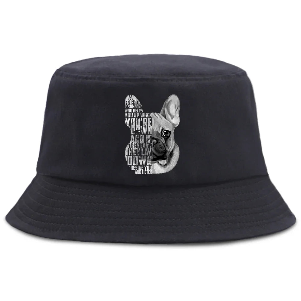 French Bulldog Quote Summer Bucket Hat