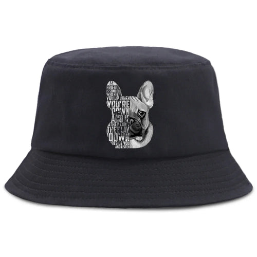 French Bulldog Quote Summer Bucket Hat