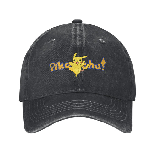Pikachu Cap Pokemons Casual Baseball Cap