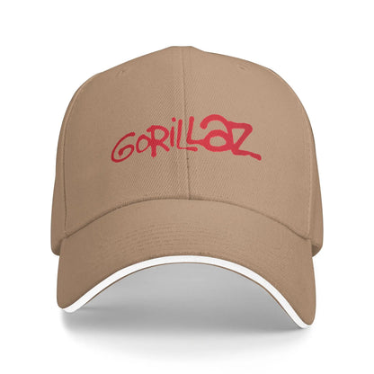 Paint Brush Red Logo Gorillazs Sun Baseball Cap