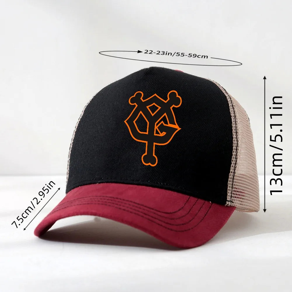 Unisex Mesh breathable Baseball Cap Adjustable Tokyo Yomiuri Giants