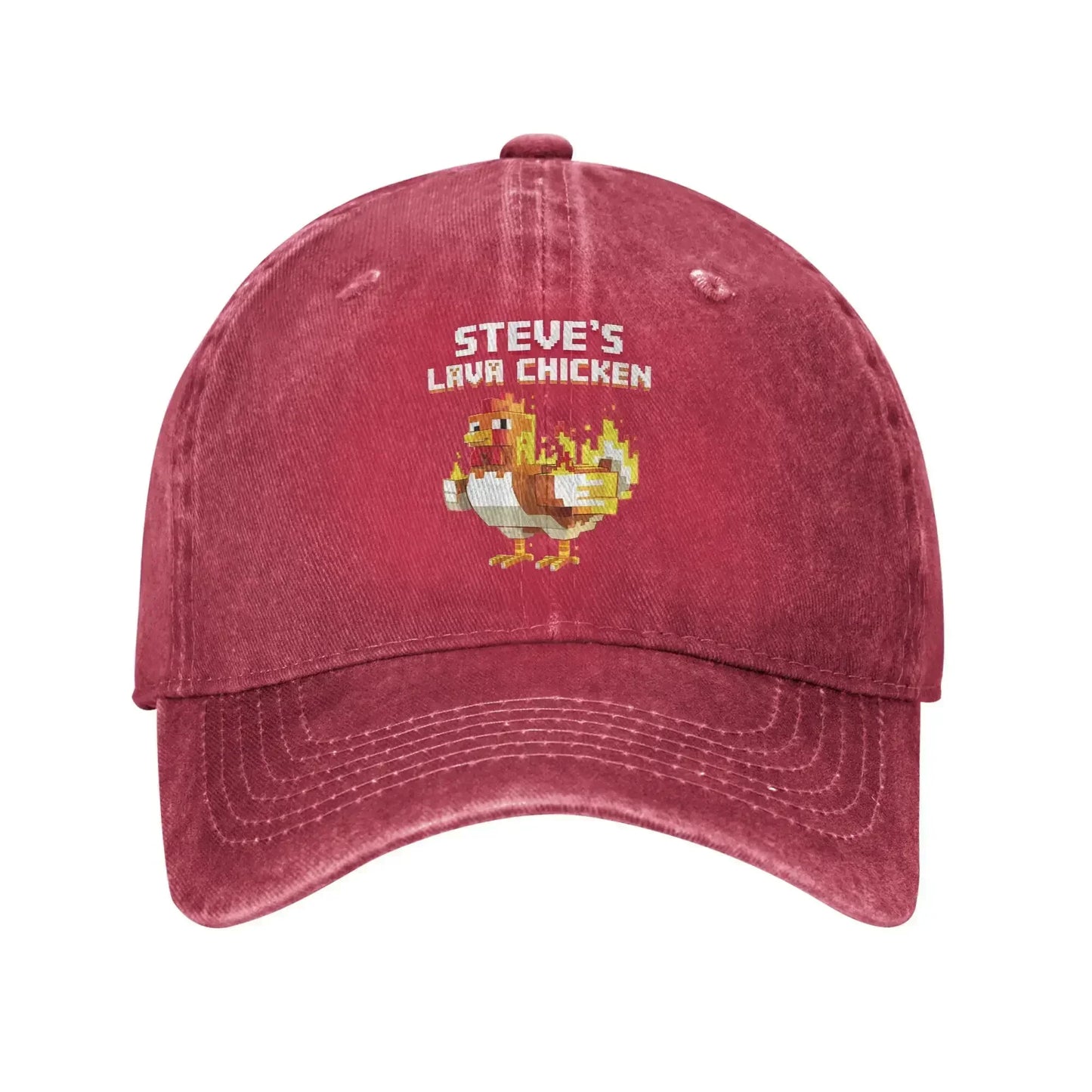 New Chicken Jockey Printed Cap Cotton Baseball Cap