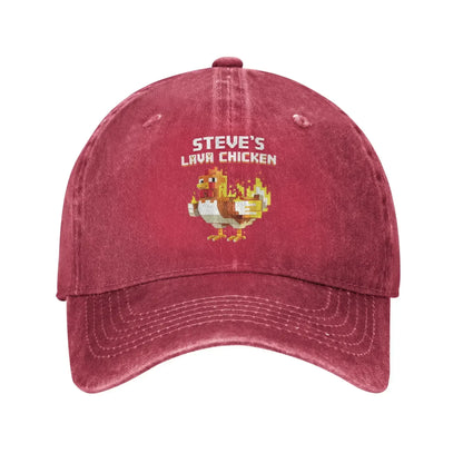 New Chicken Jockey Printed Cap Cotton Baseball Cap