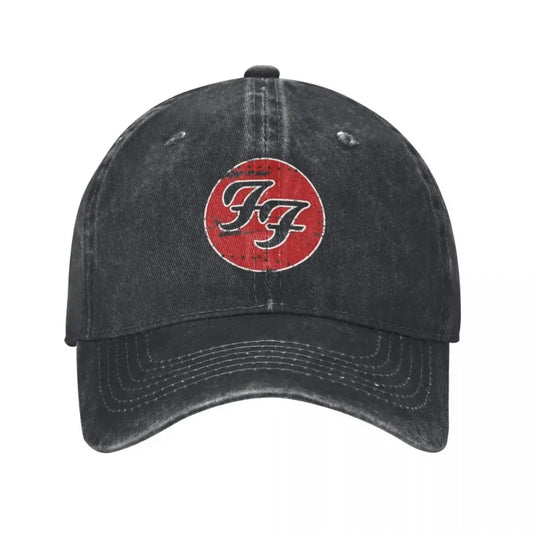 Music F-Foo F-Fighters Band Men Women Baseball Cap