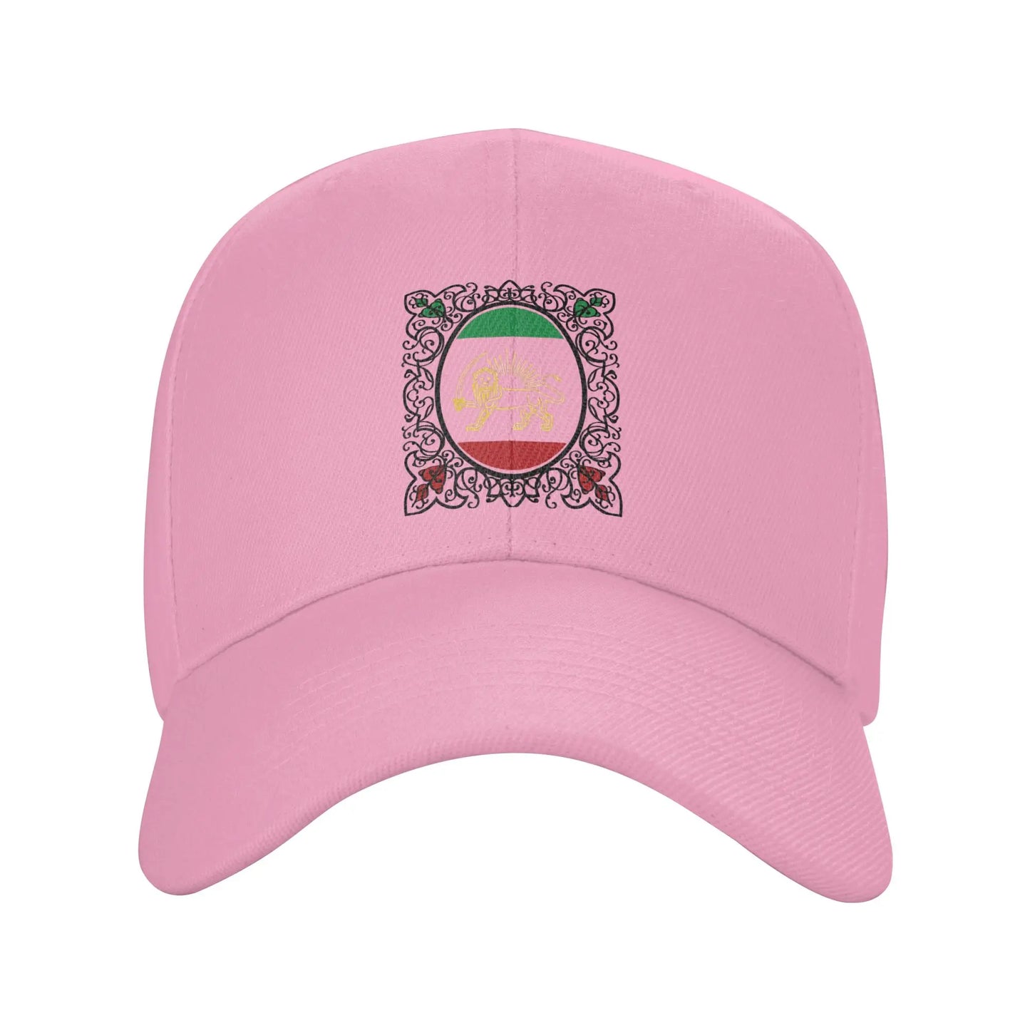 Persian Flag Shirokhorshid Persian Flag Iran Baseball Cap