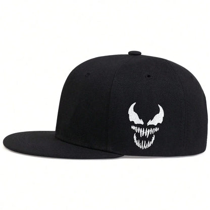 Unisex Side Venom Embroidery Hip-hop Hats