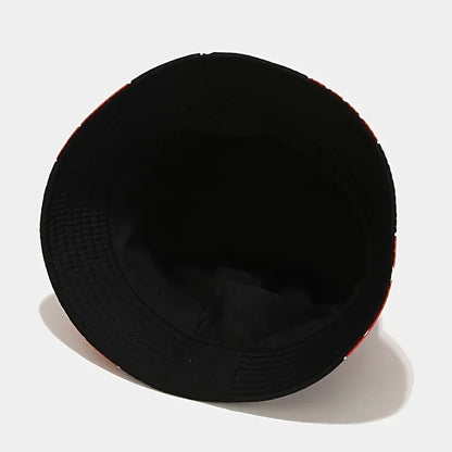 Japanese Anime Cartoon Red Cloud mbroidery Bucket Hat