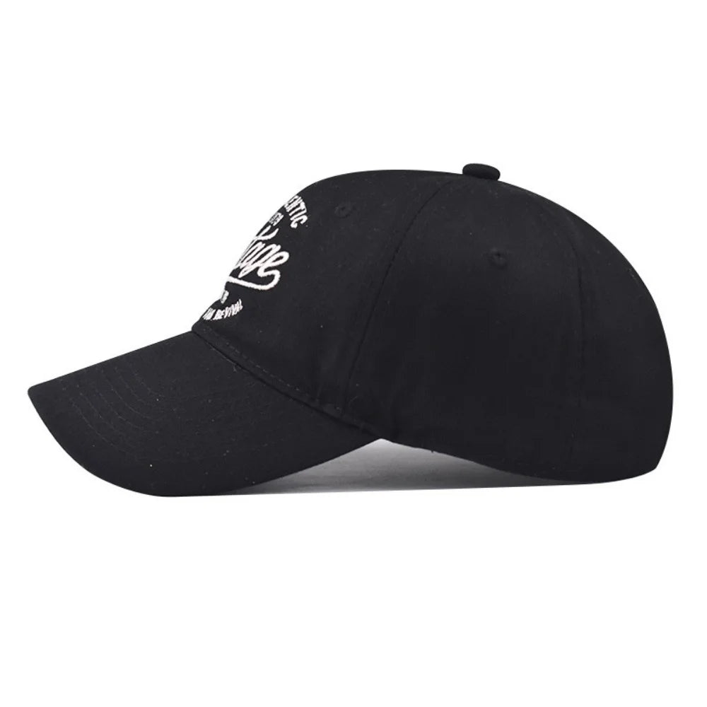 American Vintage Letter Embroidered Sun Hat Unisex Baseball Cap