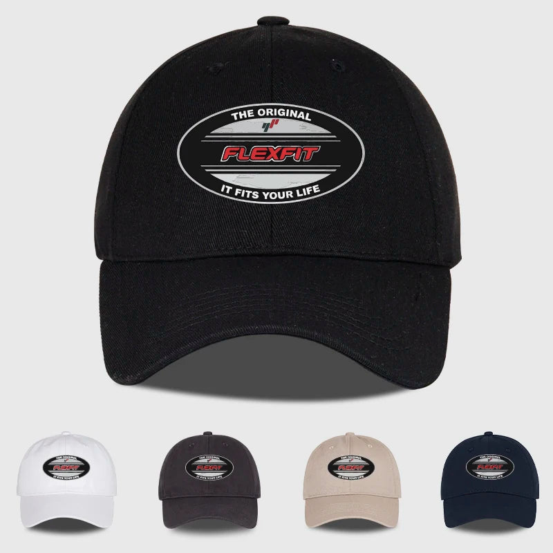 "The Original FLEXFIT" Oval Print Baseball Cap