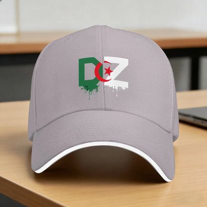 DZ Algeria Algerian Flag Sun Baseball Cap