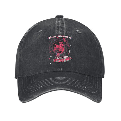 Spider Man Venom Leaping Forward Spiderman Men Women Baseball Cap