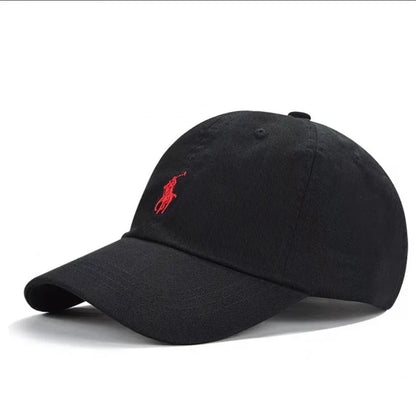 Black Cat Embroidered Baseball Soft Top Cap Suitable For Men Women