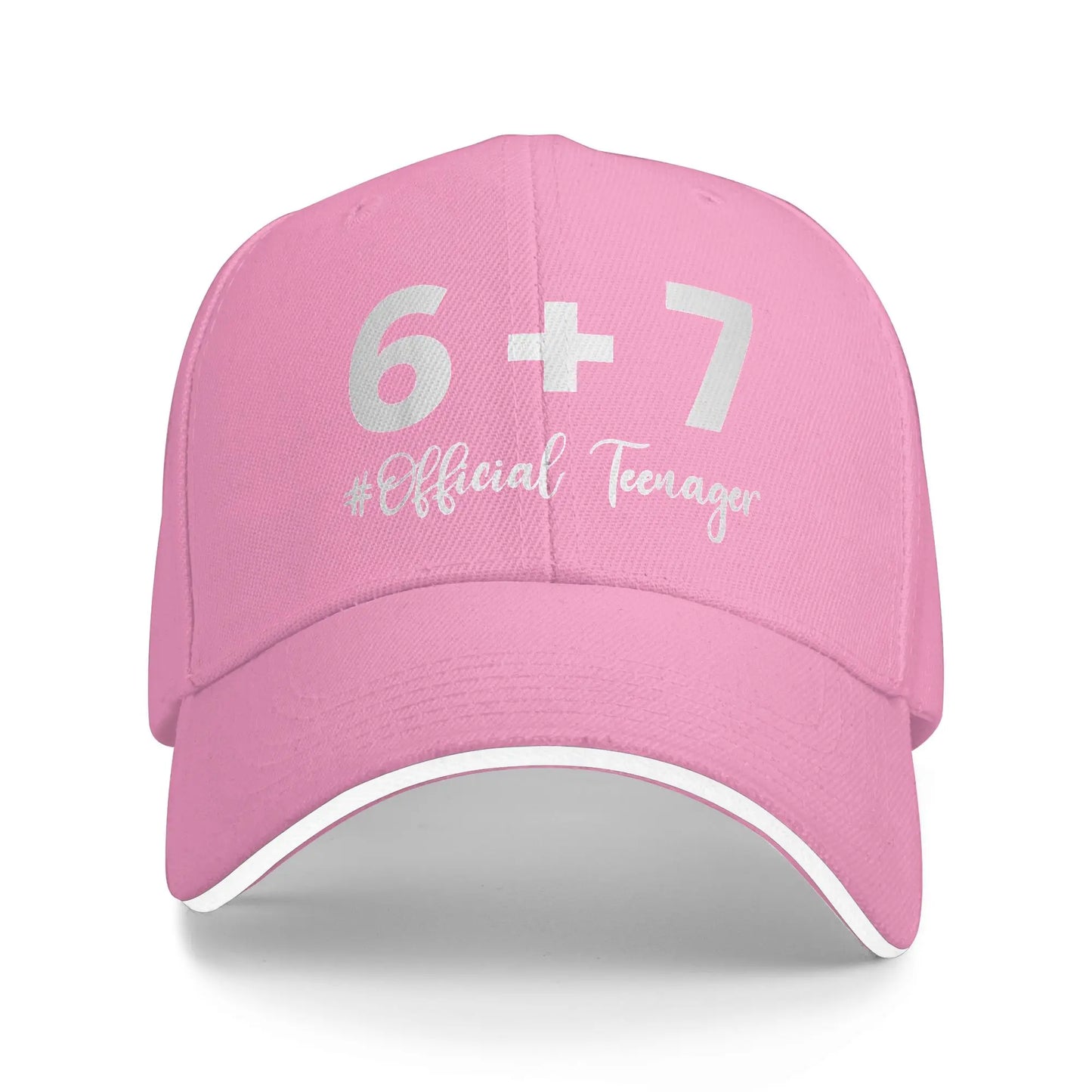 Summer Funny 13th Birthday Teenager 13 Year Old Baseball Cap